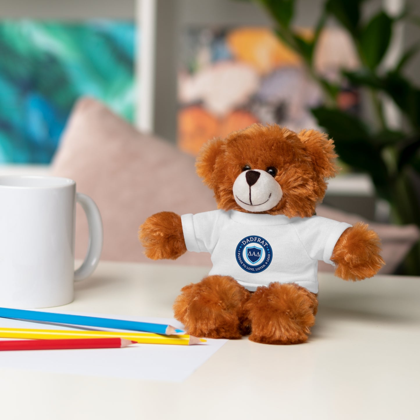 DadFrat Stuffed Animals with Tee