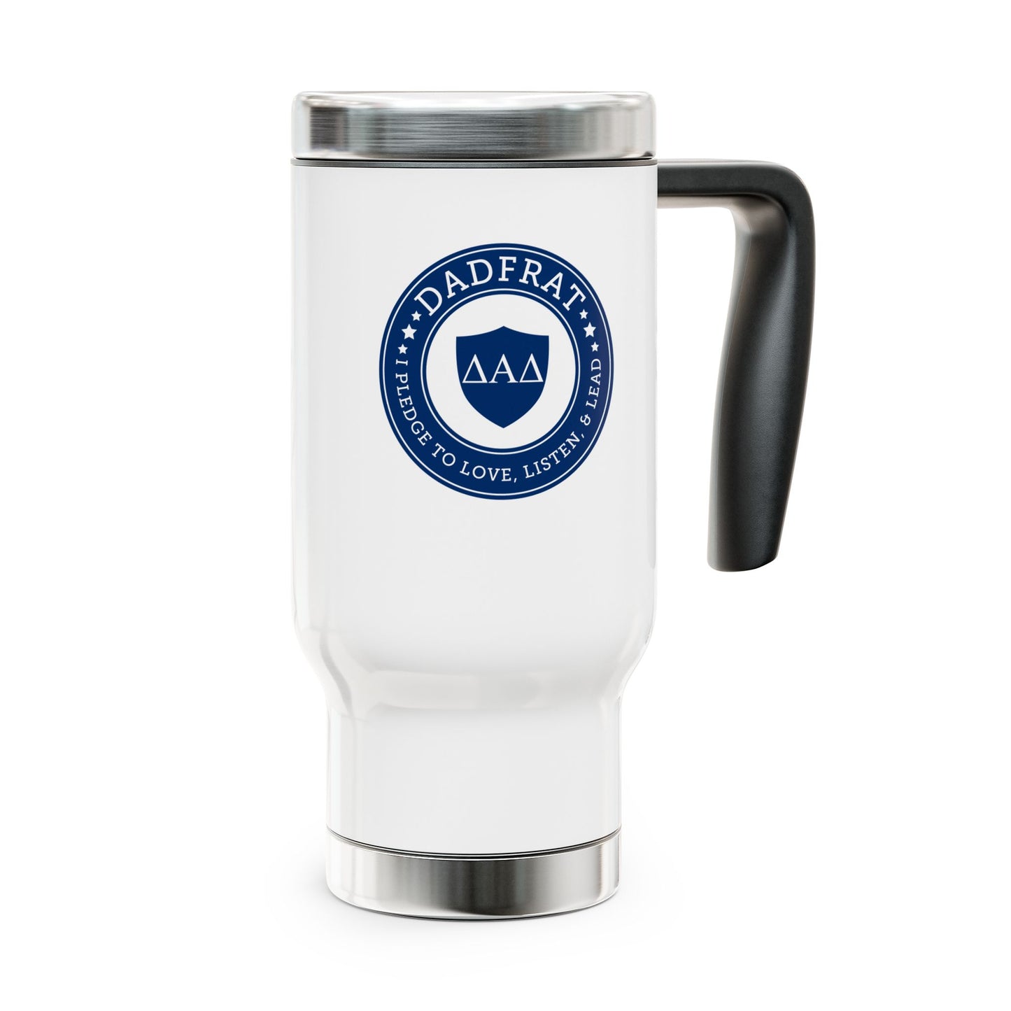 DadFrat Travel Mug with Handle, 14oz