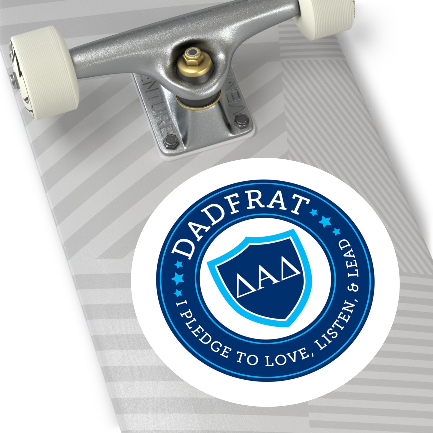 DadFrat Round Stickers, Indoor\Outdoor