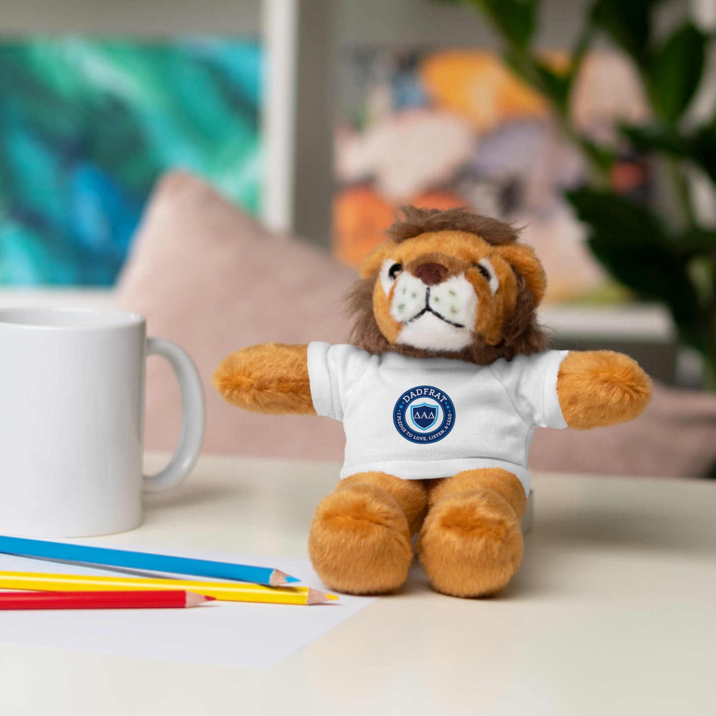 DadFrat Stuffed Animals with Tee