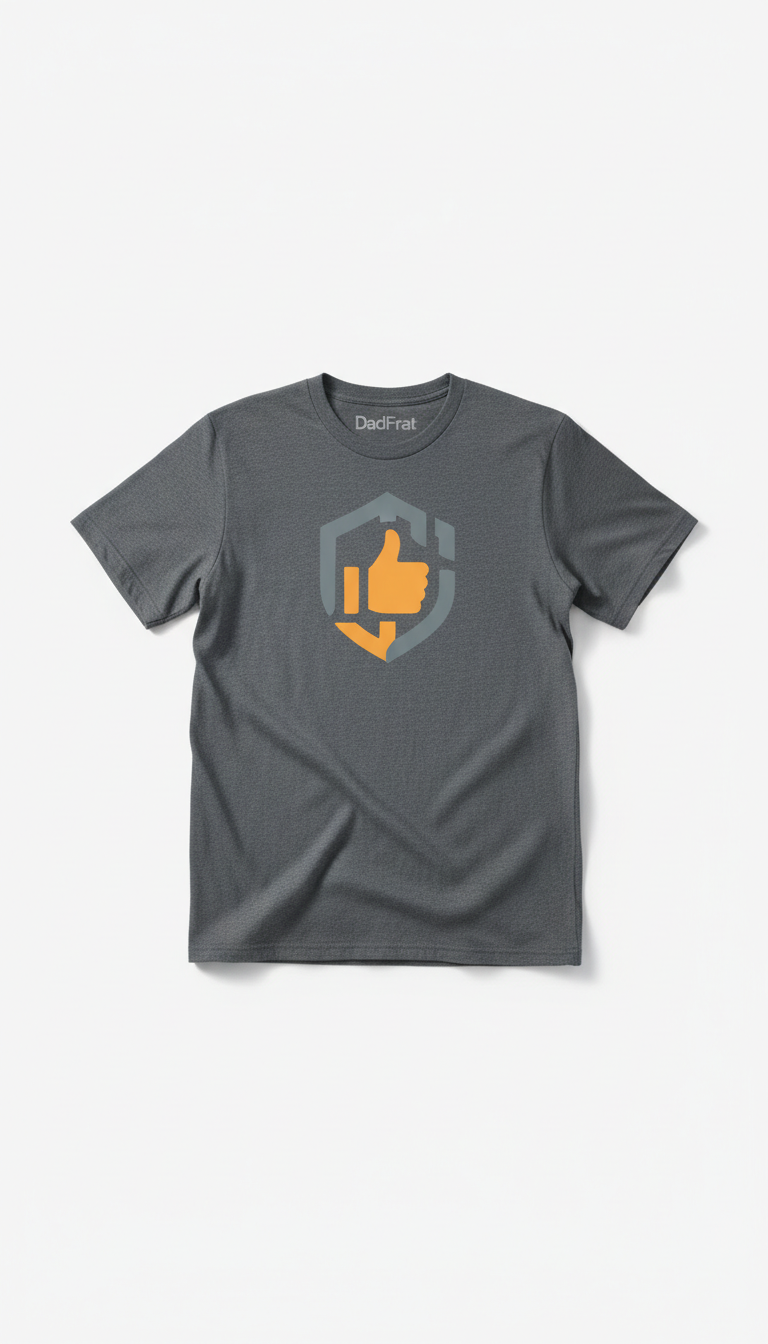 Soft Cotton Tee With Playful Graphic