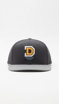 Structured Snapback Hat With Icon Embroidery